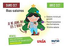 CCT convention collective vente unia fribourg